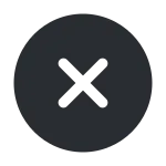 Close Circle SVG Icon